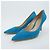 Autre Marque Gianvito Rossi Pumps aus Leder Blau - Ansicht 3