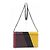 Autre Marque Borsa a bustina Akris Anouk Nero Blu Giallo Blu navy - vista 3