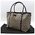 Gucci Borsa a tracolla shopper in tela GG Supreme Marrone - vista 2