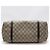 Gucci Borsa a tracolla shopper in tela GG Supreme Marrone - vista 5