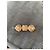 Fermaglio Chanel Portafortuna in metallo dorato Nero Gold hardware - vista 3