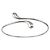 Bracciale rigido Tiffany & Co. Double Teardrop Argento - vista 2