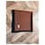 Carré en soie Yves Saint Laurent Motif Géométrique Marron Noir Bleu Beige  - vue 10
