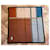 Carré en soie Yves Saint Laurent Motif Géométrique Marron Noir Bleu Beige  - vue 2
