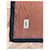 Carré en soie Yves Saint Laurent Motif Géométrique Marron Noir Bleu Beige  - vue 3