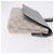 Pochete GUCCI GG Supreme em PVC Branco Prata 353435 Auth ka5268A - vista 3