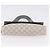 Pochete GUCCI GG Supreme em PVC Branco Prata 353435 Auth ka5268A - vista 5