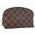 LOUIS VUITTON Damier Ebene Pochette Cosmetic PM Pochette N47516 LV Auth 192303
