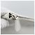 Clutch BALENCIAGA in pelle bianco argento 529313 Auth 192768 - vista 10