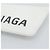 Clutch BALENCIAGA in pelle bianco argento 529313 Auth 192768 - vista 7