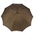 FENDI Zucca Canvas Umbrella Nylon Black Brown Auth YKZ610A - view 2