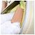 Borsa Christian Dior in tela beige argento Auth ka5216A - vista 12