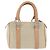 Borsa Christian Dior in tela beige argento Auth ka5216A - vista 2