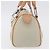 Borsa Christian Dior in tela beige argento Auth ka5216A - vista 3