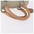 Borsa Christian Dior in tela beige argento Auth ka5216A - vista 7