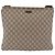 Borsa a Spalla GUCCI GG Supreme PVC Beige Oro 201446 Auth ka5250 D'oro - vista 13