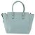 Borsa a mano VALENTINO in pelle 2way Azzurro oro Auth BA14317 D'oro Blu chiaro - vista 2