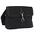 Marsupio GUCCI GG Canvas Nero Argento 92543 Auth 192704A