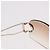 Occhiali da Sole Christian Dior DIORLY Metallo Marrone Oro Auth SW2601V D'oro - vista 16