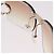 Occhiali da Sole Christian Dior DIORLY Metallo Marrone Oro Auth SW2601V D'oro - vista 8
