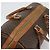 Céline Borsa Boston CELINE Macadam Canvas PVC Pelle 2 Set Marrone Oro Auth 190000 D'oro - vista 5