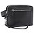 Marsupio Salvatore Ferragamo Gancini in pelle nero argento ka5295A