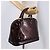 LOUIS VUITTON Borsa Monogram Vernis Alma GM Amarante M93595 LV Auth 191281 Bordò - vista 23