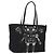 PRADA Robot Tote Bag Nylon Schwarz Silber Auth SW2635M