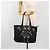 PRADA Robot Tote Bag Nylon Schwarz Silber Auth SW2635M - Ansicht 26