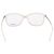 Gafas de sol CHANEL plástico Blanco CC Auth ka5239 - vista 2