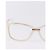 Gafas de sol CHANEL plástico Blanco CC Auth ka5239 - vista 3