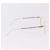 Gafas de sol CHANEL plástico Blanco CC Auth ka5239 - vista 5