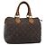 LOUIS VUITTON Borsa Monogram Speedy 25 M41528 LV Auth 190071 Monogramma