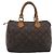 LOUIS VUITTON Borsa Monogram Speedy 25 M41528 LV Auth 190071 Monogramma - vista 2