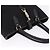 Borsa GUCCI Jackie in tela nera e oro 145818 Auth BA14468A Nero D'oro - vista 6