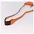 Borsa a tracolla GUCCI Web Sherry Line in pelle Arancione Argento 821831 Auth bs36086M - vista 7