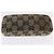Occhiali da Sole GUCCI Metallo Plastica 3 Set Argento Marrone Auth SW2628 - vista 20