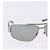 Occhiali da Sole GUCCI Metallo Plastica 3 Set Argento Marrone Auth SW2628 - vista 4
