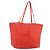 Bolso Tote LOEWE de piel rojo oro Auth fm5379 Roja Dorado