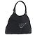 Borsa GUCCI Interlocking G in tela nero argento 114875 Auth 192188V
