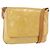 LOUIS VUITTON Monogram Vernis Thompson Street Bag Beige M91301 LV Auth 191759