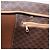 Céline Borsa a tracolla CELINE Macadam Canvas PVC Pelle Marrone Oro Auth ka5258 D'oro - vista 22