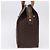 Céline Borsa a tracolla CELINE Macadam Canvas PVC Pelle Marrone Oro Auth ka5258 D'oro - vista 3