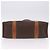 Céline Borsa a tracolla CELINE Macadam Canvas PVC Pelle Marrone Oro Auth ka5258 D'oro - vista 5