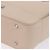 Borsa a mano BURBERRY in pelle beige argento Auth ka5220A - vista 14