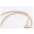 Borsa a mano BURBERRY in pelle beige argento Auth ka5220A - vista 8