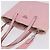 Borsa Tote PRADA Nylon 2way Rosa Argento Auth 192294 - vista 6