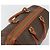 Céline Borsa Boston CELINE Macadam Canvas PVC Pelle Marrone Oro Auth 190187A D'oro - vista 7