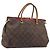 LOUIS VUITTON Borsa Monogram Pallas MM 2way Rossa M41175 LV Auth bs36246 Rosso Monogramma