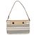 Borsa a tracolla BURBERRY Canvas Bianco Argento Auth ep15254 - vista 13